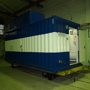 estação de compressão de ar