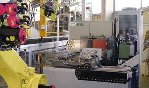 máquina de furação CNC