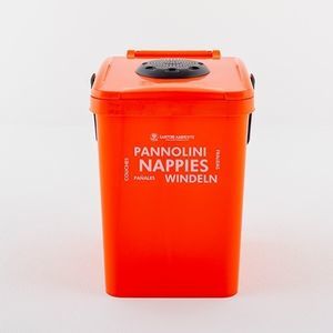 lixeira em plástico reciclado