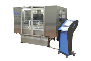 máquina de corte com jato de água abrasivo