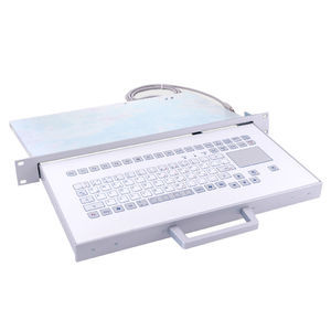 teclado para montagem em gaveta-rack