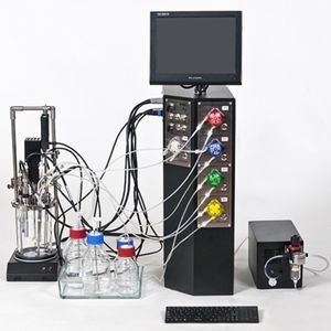 biorreator-fermentador de laboratório