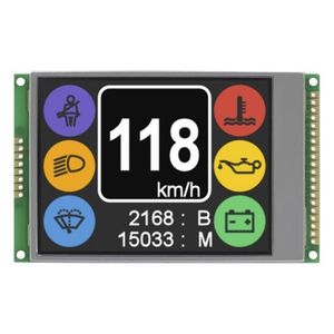 módulo de visualização TFT LCD 1