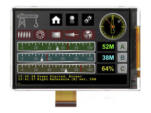 módulo de visualização TFT LCD 1