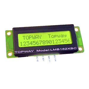 módulos de visualização LCD