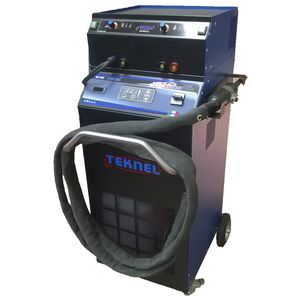 máquina de aquecimento por indução para chapas metálicas