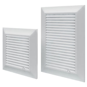 grelha de ventilação em material plástico