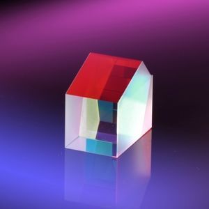 prisma ótico divisor de feixe
