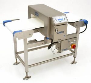 detector de metais com transportador contínuo