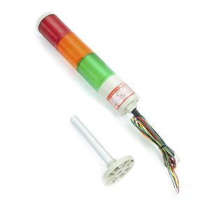 coluna luminosa de LED