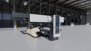 máquina de emenda para rolos de papel 1
