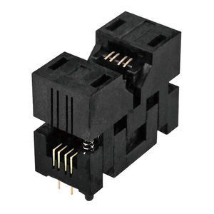 soquete de teste para dispositivos eletrônicos de quartzo