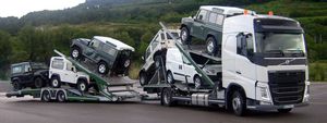 carreta para automóveis