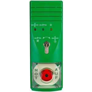 controlador de porta com comutador de chave