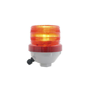 sirene com luz LED