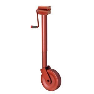pedestal com roda de cremalheira