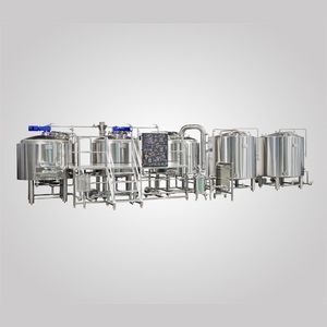 sistema de brassagem em aço inoxidável