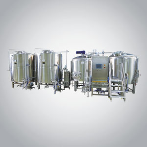 sistema de brassagem em aço inoxidável