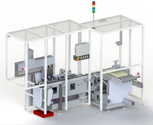 máquina embaladora para tabletes de chocolate