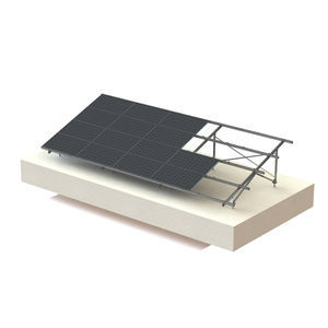 estrutura de fixação fotovoltaica no solo
