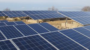estrutura de fixação fotovoltaica no solo