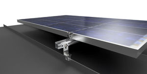 estrutura de fixação fotovoltaica para terraço de cobertura
