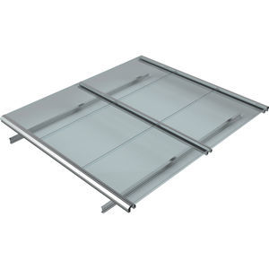 estrutura de fixação fotovoltaica para terraço de cobertura
