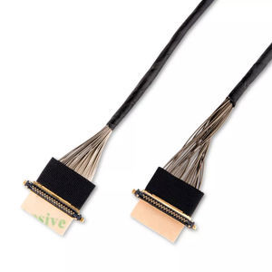 cabo montado coaxial