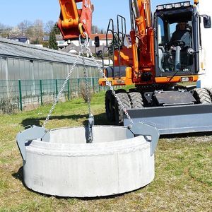 garra para anéis de poço em concreto 1