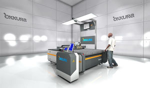 máquina de corte com faca 1