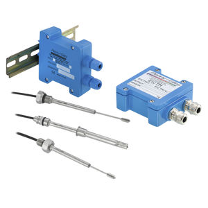 sensor de posição linear / sem ligação mecânica / com potenciômetro / analógico
