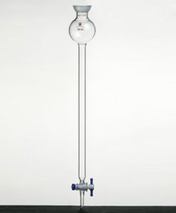 coluna de cromatografia em PTFE 1