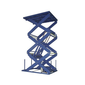 mesa elevatória de tesoura tripla