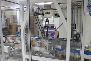 máquina embaladora robótica