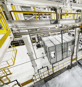 linha de pré-tratamento de superfície por secagem 1