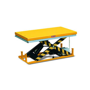 mesa elevatória de tesoura simples