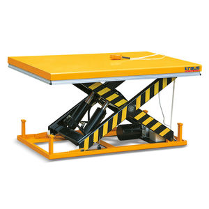mesa elevatória de tesoura simples