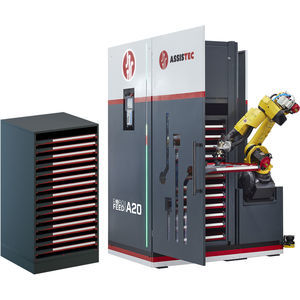 célula robotizada de descarregamento