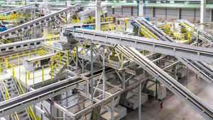 estação de tratamento de resíduos orgânica