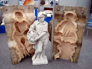 base de molde para moldagem por injeção