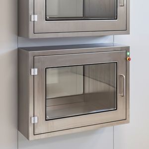 caixa de passagem pass-through para sala limpa