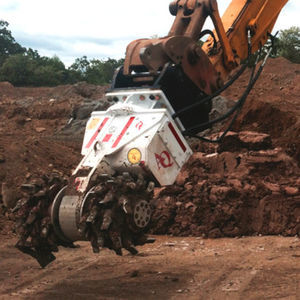 cabeça fresadora para escavadeira