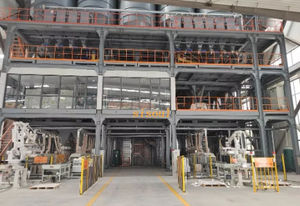 central de concreto estacionária