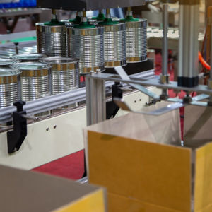 linha de embalagem para a indústria das bebidas