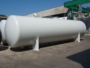 tanque pressurizado em aço