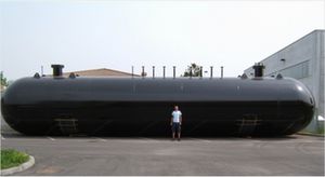 tanque de armazenamento