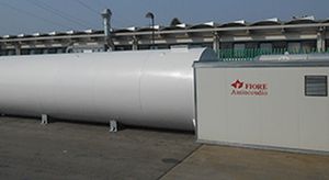 tanque de armazenamento de água