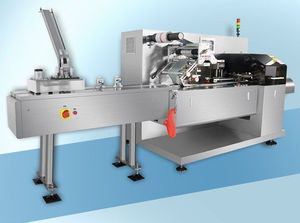 máquina embaladora de embalagens tipo almofada