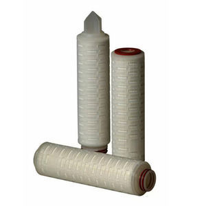cartucho filtrante com solvente