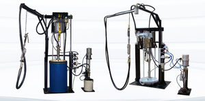 máquina de aplicação de cola com impermeabilização